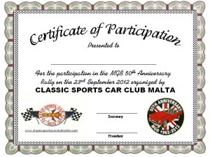 MGB Certificate of participation mod